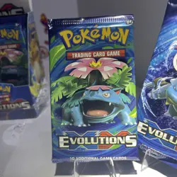 Pokemon TCG XY Evolutions Booster Packs 2016 All 4 Arts 5th-9th Packs Right Side - Image 2