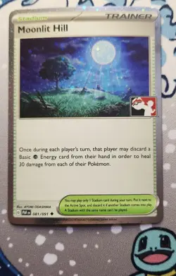 Moonlit Hill 081/091 Cosmos Holo Pokemon Play! Prize Pack - Image 1