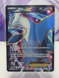 Pokemon Latios EX 101/108 Roaring Skies Full Art Ultra Rare Holo Basic Card - Image 1