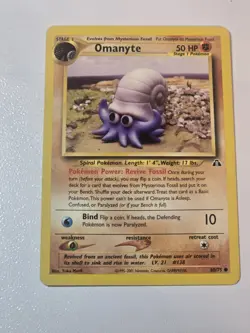 Pokemon TCG | Omanyte 60/75 | Common | Neo Discovery | - Image 1