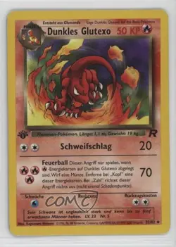 Dark Charmeleon German 1st Ed. Pokemon Team Rocket #32 2000 - Image 1