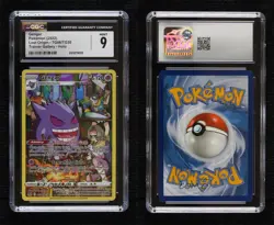 Full Art - Gengar Pokemon Sword & Shield Lost Origin Trainer Gallery CGC 9 Mint - Image 3