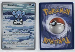 Cubchoo Illustration Rare Pokemon Black Bolt BLK #109 - Image 3