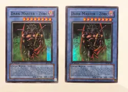 2x Dark Master Zorc Super Rare DCR-082 1st Edition LP - Image 1