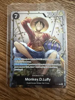 P-075 Monkey.D.Luffy Promo Card TS-02 Tin Set 02 ENGLISH SEALED - Image 1