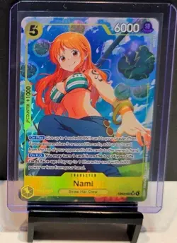 Nami Alt Art EB03 One Piece English EB03-053 SR AA HEROINES EDITION NM/MINT - Image 1