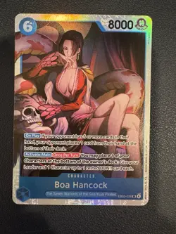 One Piece Card Game Boa Hancock EB03-026 SR English NM Heroines Edition - Image 1