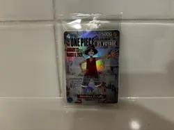 Monkey.D.Luffy (College Basketball US Voyage) P-055 One Piece Promotion... - Image 1