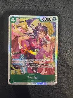One Piece Card Game Tashigi SR EB03-018 English NM Heroines Edition - Image 1