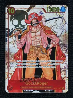 2024 One Piece Emperors in the New World OP09 SEC Gol D Roger Alt Art #OP09-118 - Image 1