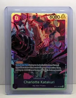 Charlotte Katakuri OP11-067 SR ONE PIECE Card Game TCG PURPLE Mint+ - Image 1