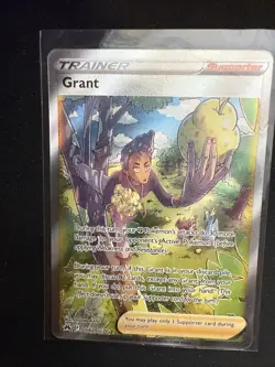 Grant GG62/GG70 Crown Zenith Galarian Gallery Holo Card Near Mint Condition - Image 1
