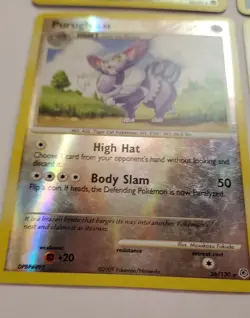 Lot Of 4 Holo Smeargle 66/132 Bronzong 6/123 Purugly 36/130 Pidgeot Pokemon Card - Image 4