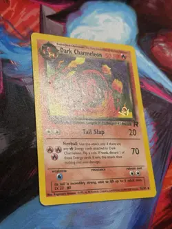 Dark Charmeleon 32/82 W Stamp Kraft Promo Team Rocket Set Pokemon Card - Image 5