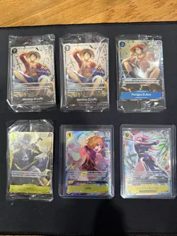 One Piece X6 OP-13 Card Lot English OP13 Bandai TCG - Image 1