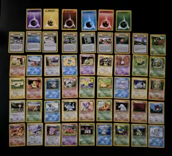 Pokemon Neo Genesis 51 Card Lot NM/LP No Duplicates Wotc Vintage - Image 1