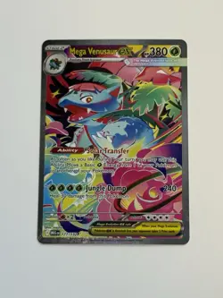 Mega Venusaur EX SIR 177/132 Mega Evolution English Pokemon TCG Mint/NM Card - Image 1
