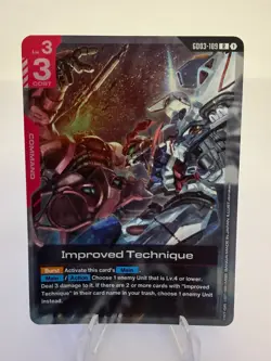 Improved Technique GD03-109 R Gundam Card Game Steel Requiem - Image 1