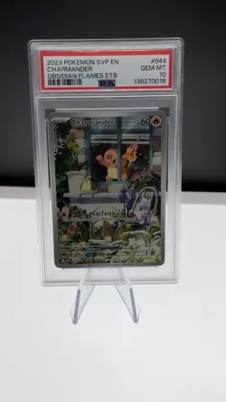 Charmander 044 Sv: Scarlet & Violet Promo Cards Holo PSA 10 - Image 1