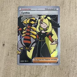 Cynthia After Skool Hobby Generation One Custom Trading Card #34 Fan Art - Image 1