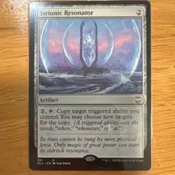 Strionic Resonator Streets of New Capenna Artifact Rare 2022 - Image 1