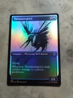 Thrummingbird (Showcase) Phyrexia: All Will Be One Foil - Image 1
