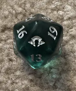 Magic The Gathering "Modern Horizons 3" Oversized D20 Spindown Collector Die MH3 - Image 1