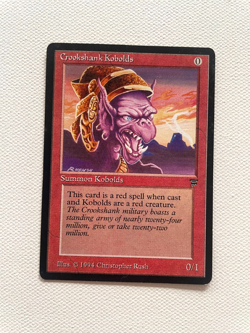 Magic the Gathering MTG - Crookshank Kobolds - Legends - Common - Image 1