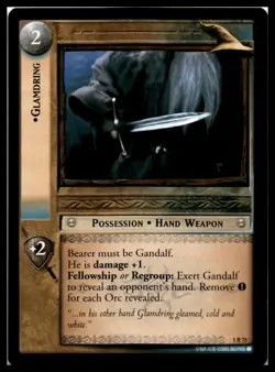 Glamdring Rare Lord of the Rings TCG LOTR - Image 1