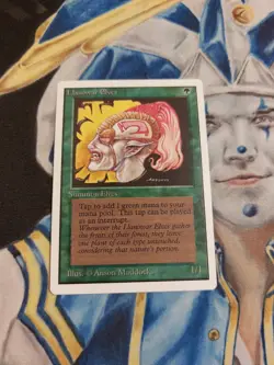 Llanowar Elves MTG Unlimited Common Green Creature Near-Mint x1 GG19 - Image 2