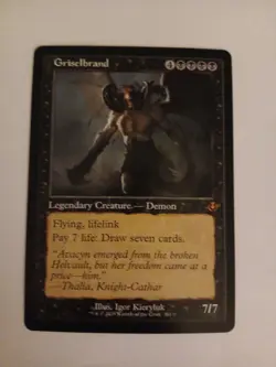 Griselbrand Retro Frame NM Innistrad Remastered MTG Magic the Gathering - Image 1