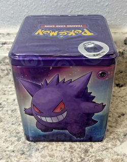 Pokemon TCG 2024 Q1 Stacking Tin W/3 Booster Packs Sealed BRAND NEW PSYCHIC TIN! - Image 2