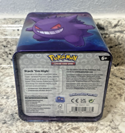 Pokemon TCG 2024 Q1 Stacking Tin W/3 Booster Packs Sealed BRAND NEW PSYCHIC TIN! - Image 5