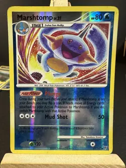 Pokemon TCG Supreme Victors Reverse Holo Marshtomp 67/147 Lightly Played - Image 1