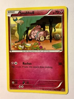 Snubbull Common XY - Fates Collide 68/124 LP Pokemon TCG - Image 1