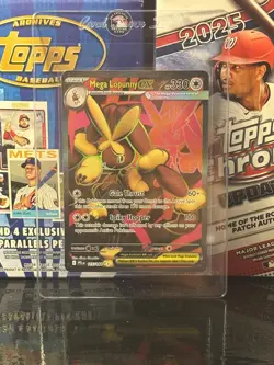 Mega Lopunny ex 115/094 - Mega: Phantasmal Flames Ultra Rare - Pokemon TCG MINT - Image 1