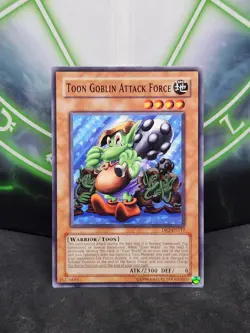 Yugioh Toon Goblin Attack Force DB2-EN117 Common NM - Image 1