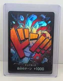 DON !! Card Foil Eustass Kid "Captain" ONE PIECE Card The Best PRB-01 Japanese - Image 1
