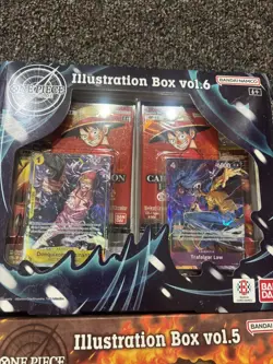 (4)ONE PIECE Illustration Box Vol 5 & Vol 6 NEW PRB-02 OP-13 Bundle TCG OP-14 - Image 2