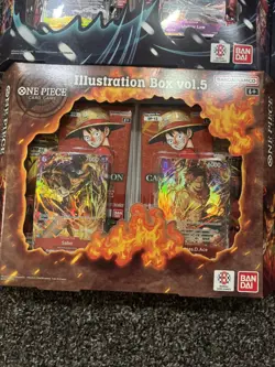 (4)ONE PIECE Illustration Box Vol 5 & Vol 6 NEW PRB-02 OP-13 Bundle TCG OP-14 - Image 5