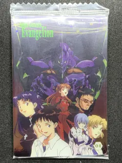 Unit-00 PC-04 Neon Genesis Evangelion Wafer Card Japanese 2007 BANDAI - Image 1