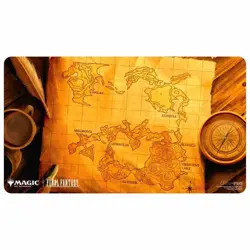 Magic Final Fantasy card playmat ultra pro Universes Beyond World Map - Image 1