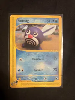 Pokemon Poliwag Expedition Base Set Near Mint, 125/165, Regular Card 2002 - Image 1