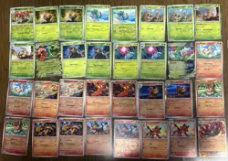 Pokemon Temporal Forces 100% COMPLETE Base & Reverse Holo Set 312 Total Cards - Image 2