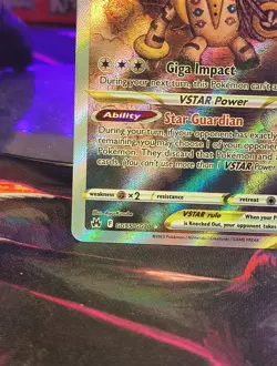 Regigigas VSTAR GG55/GG70 Crown Zenith: Galarian Gallery Holo Pokemon TCG Card - Image 4