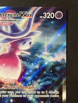 Hatterene VMAX GG47/GG70 Galarian Gallery Crown Zenith Pokemon Card Full Art - Image 3