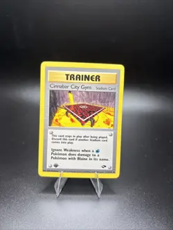 Pokemon TCG Cinnabar City Gym Challenge 1st Edition Uncommon Card 113/132 - Image 1