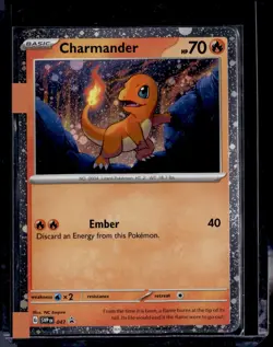 Charmander - SVP 047 - Black Star Promo Cosmo Holo (NM) / Pokemon TCG - Image 1
