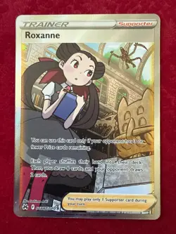 Pokemon TCG Roxanne Full Art GG66/GG70, Crown Zenith (NM) - Image 1