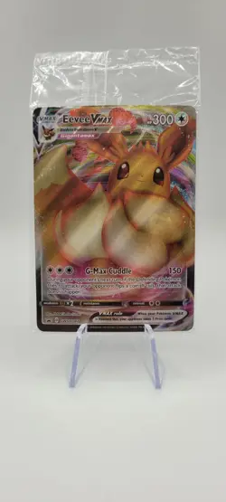 Pokemon TCG: Eevee VMAX SWSH087 SWSH Promo Cards Holo Sealed NM - Image 1